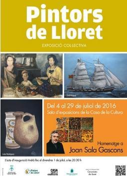 Exposició col·lectiva "Pintors de Lloret"