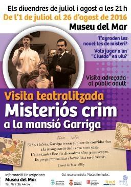 Visites teatralitzades "Misteriós crim a la Mansió Garriga"