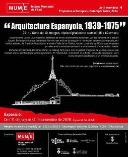 Exposició "Arquitectura espanyola, 1939-1975", de Domènec