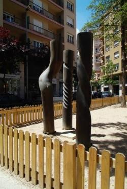 Exposició "Ras-le-bol", de Narcís Costa. Escultures